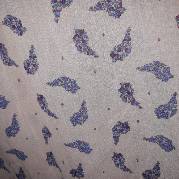 Sheer Buttoned Top - Picture 3 of 3